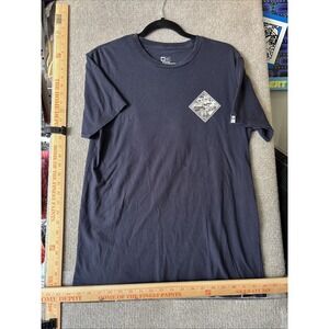 Salty Crew T Shirt Adult Mens Medium Graphic Camo Print Fishing Outdoor Shirt